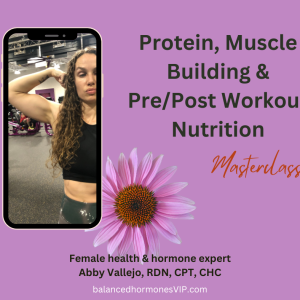 Masterclass: Protein, Muscle Building & Pre/Post Workout Nutrition